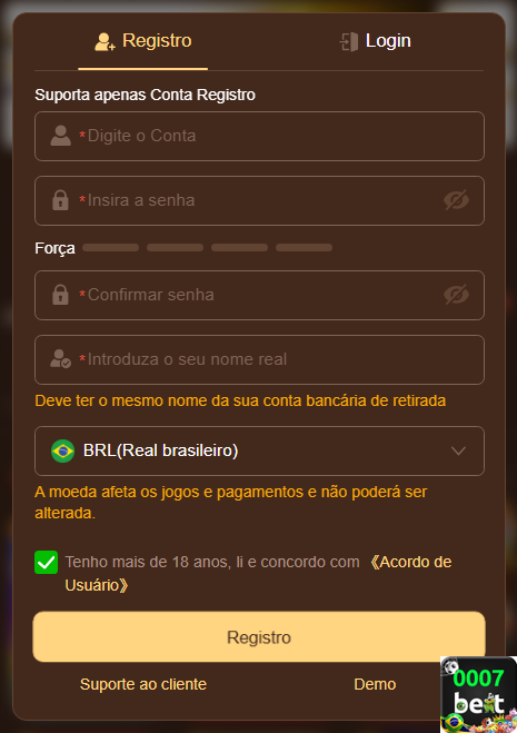 0007bet.com - autenticar sua conta agora